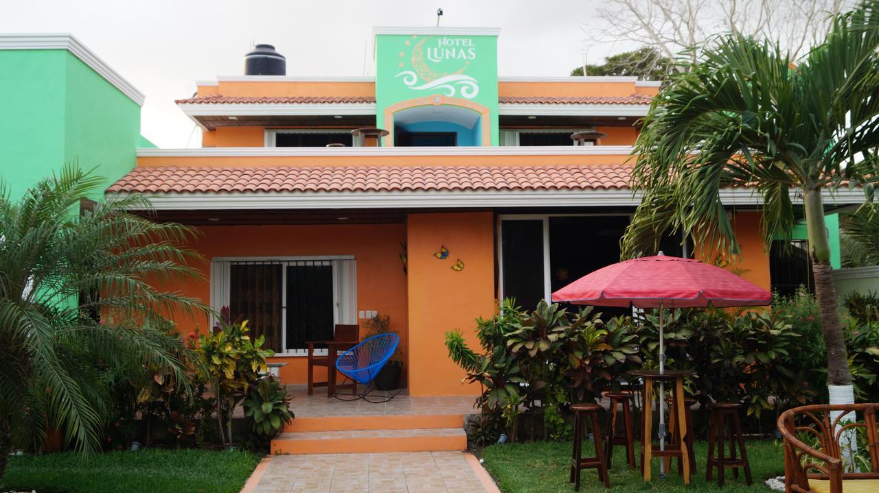 Hotel Lunas Bacalar Buitenkant foto