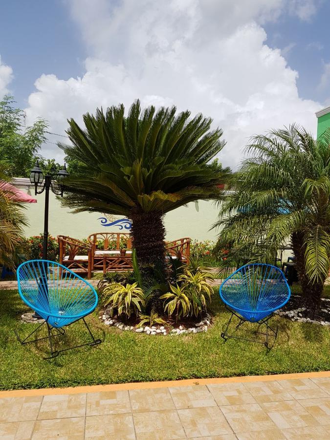Hotel Lunas Bacalar Buitenkant foto