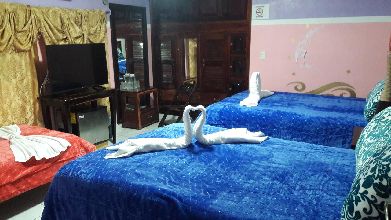 Hotel Lunas Bacalar Buitenkant foto